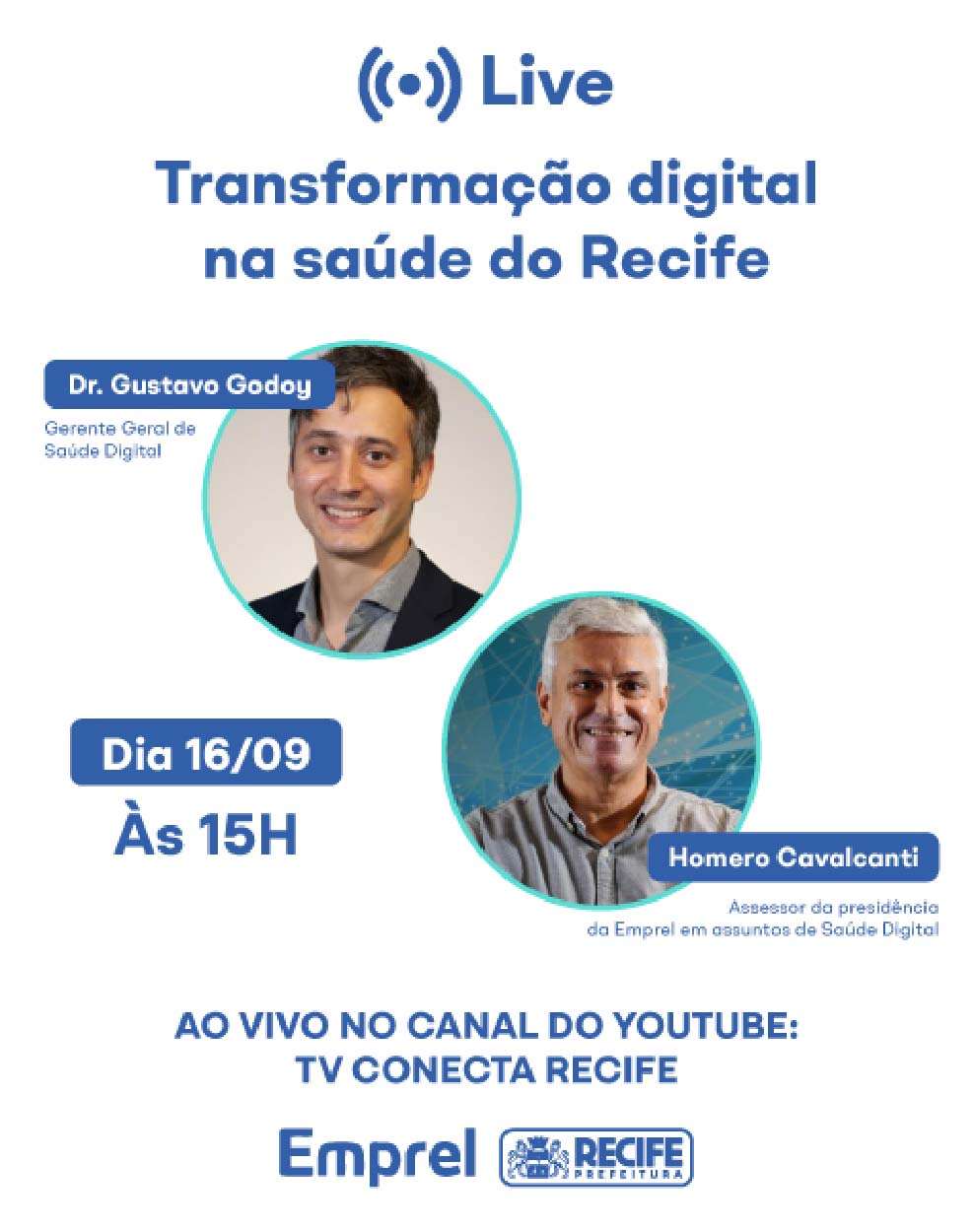 Live - Transformação Digital na Saúde do Recife
