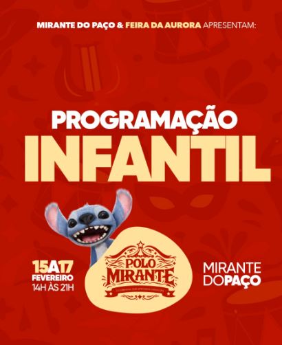 Programação infantil - Mirante do Paço