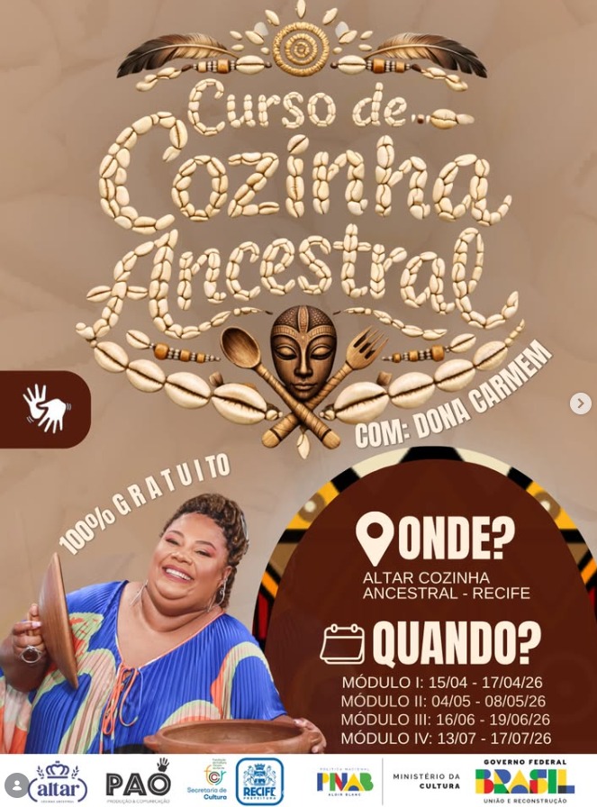 Curso de Cozinha Ancestral