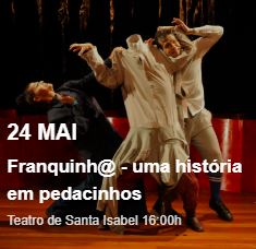 Espetáculo Frankinh@ - Uma história em pedacinhos