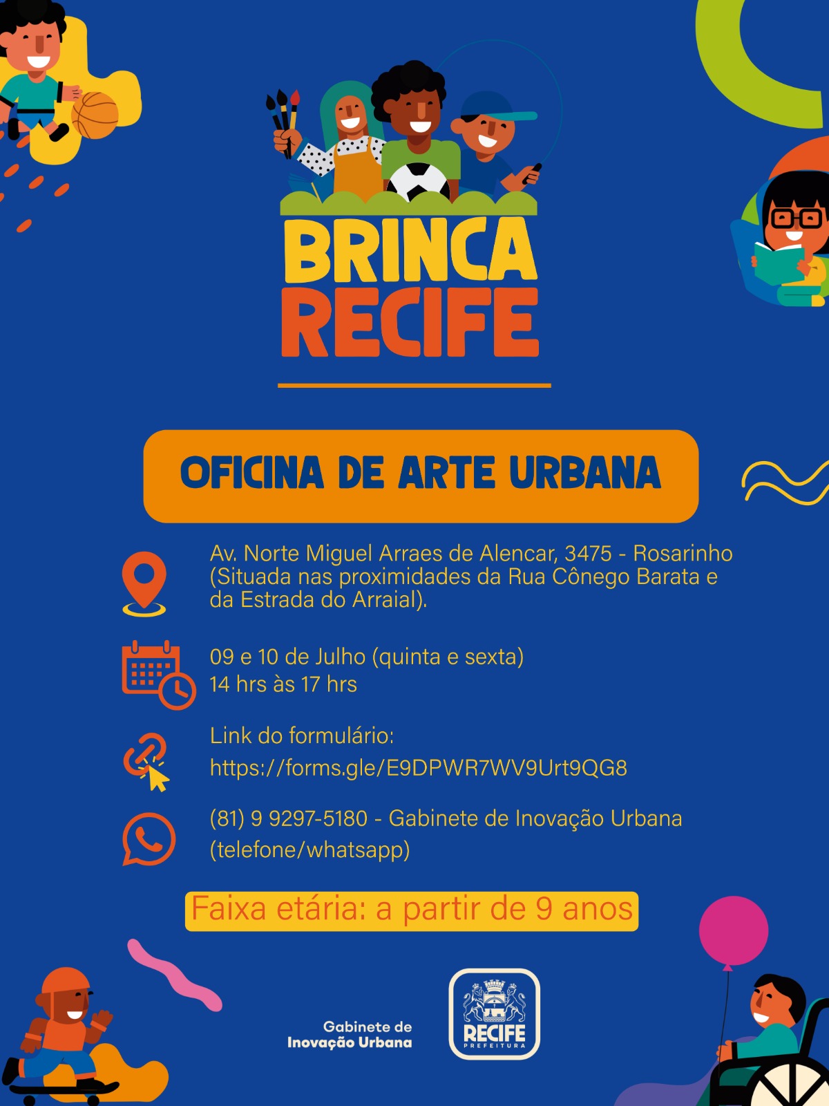 Brinca Recife - Oficina de Arte Urbana