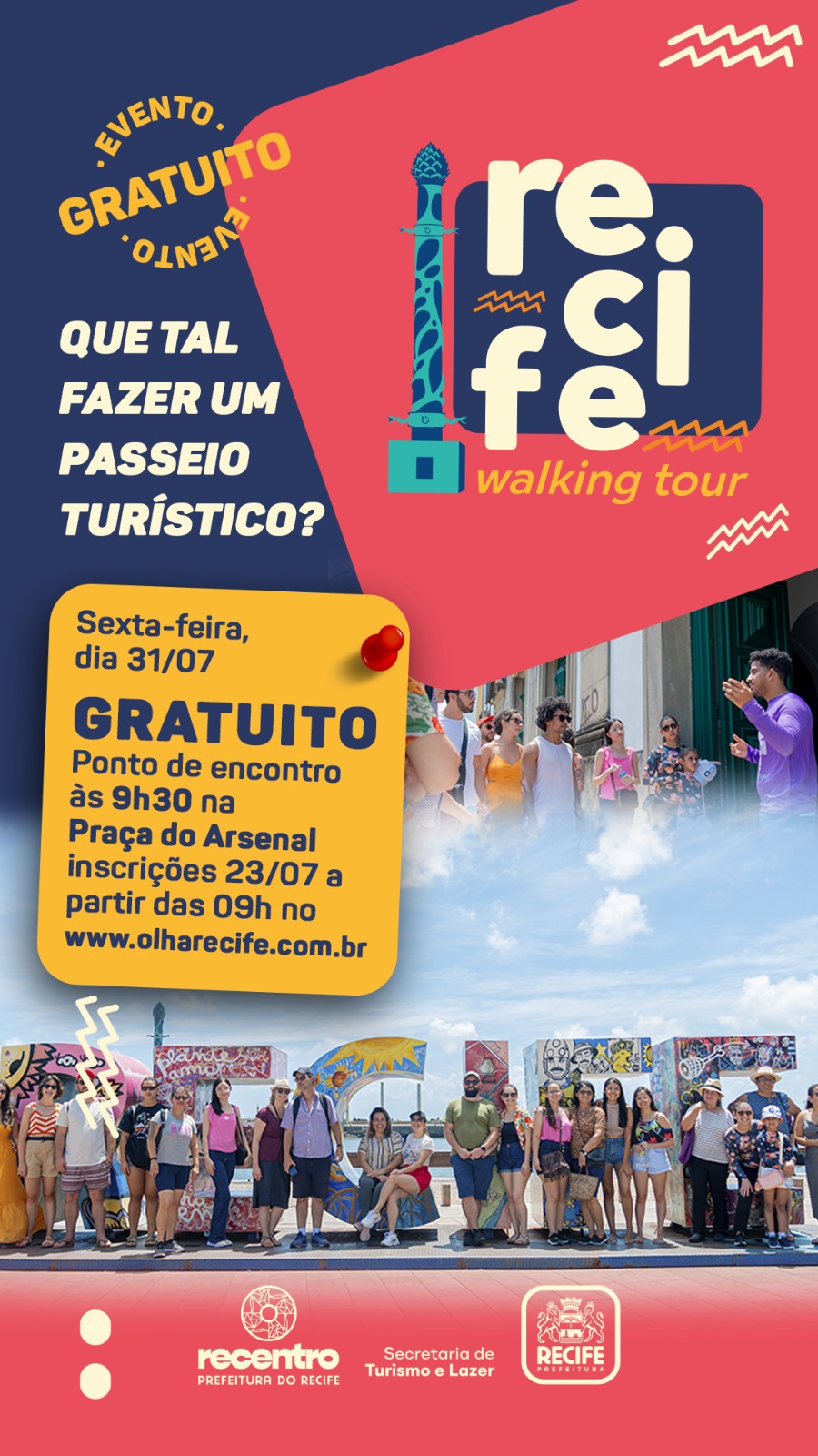 Recife Walking Tour (31/07)