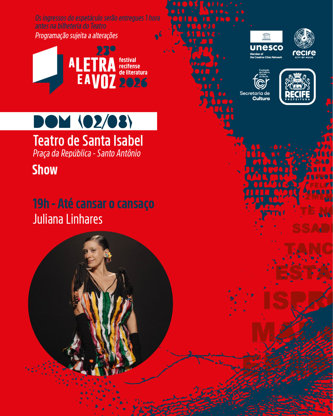 Juliana Linhares “Até Cansar o Cansaço”